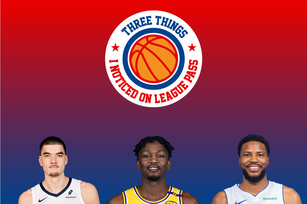 Three Things I Noticed on League Pass: On Screen