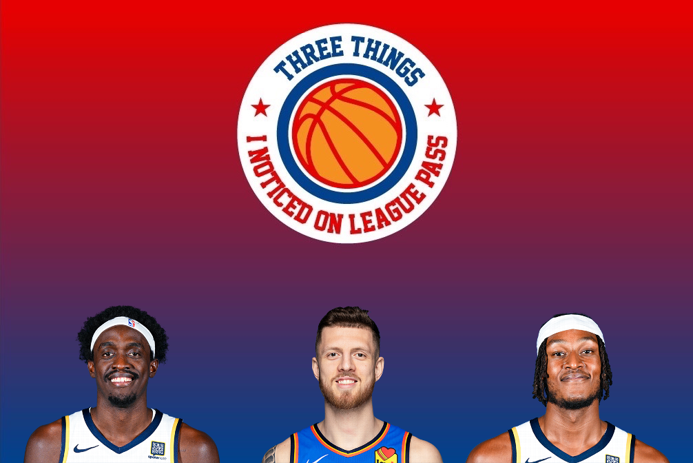 Three Things I Noticed in Game 1