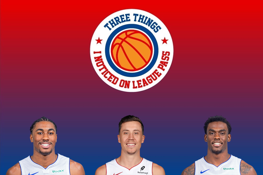 Three Things NBA Preview: Detroit Pistons