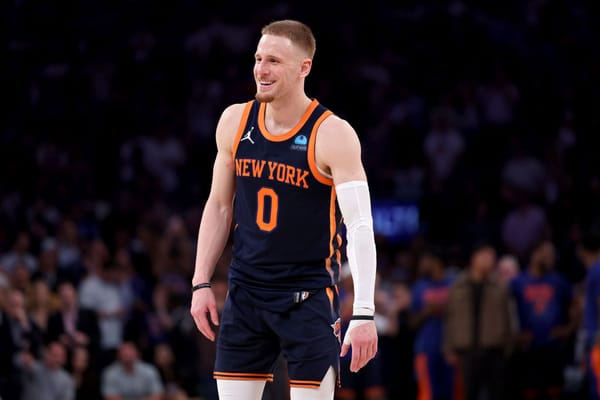 Is there any precedent for Donte DiVincenzo's shooting leap?