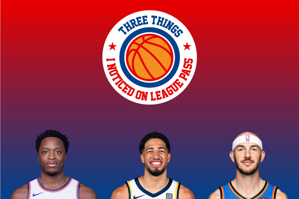 Three Things I Noticed in Game 1s: DE-FENSE