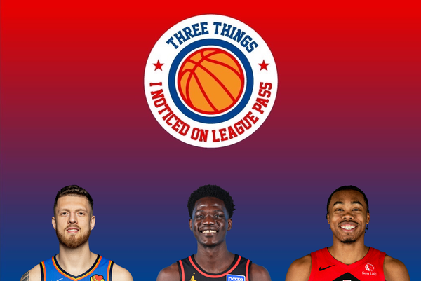 Three Things I Noticed on League Pass: Space Invaders